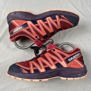 Salomon XA Pro Women’s Size 6 Trail Shoes Red Running Sneakers 406476